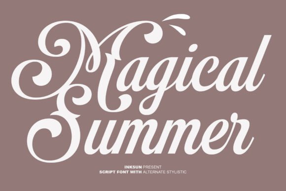 A Font Review: Testing Magical Summer in Real Branding Work