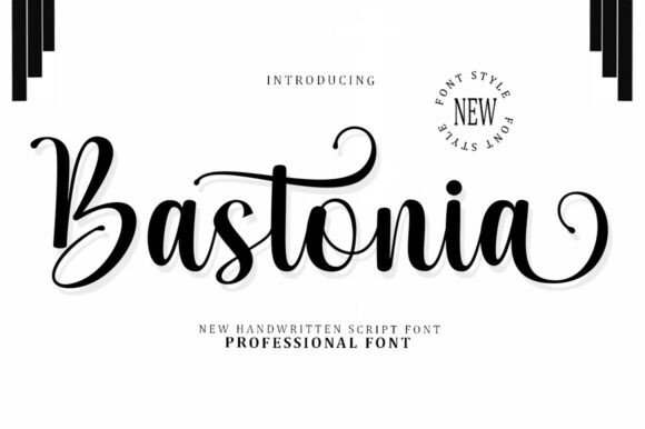 Bastonia: A Script Font with Elegance and Edge