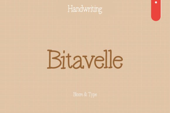 Bitavelle is a Font That Makes Campaign Graphics Feel Human