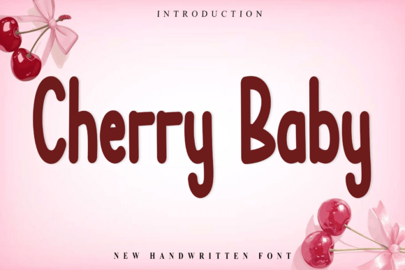 Cherry Baby: A Graceful Script Font for Elegant Web Design