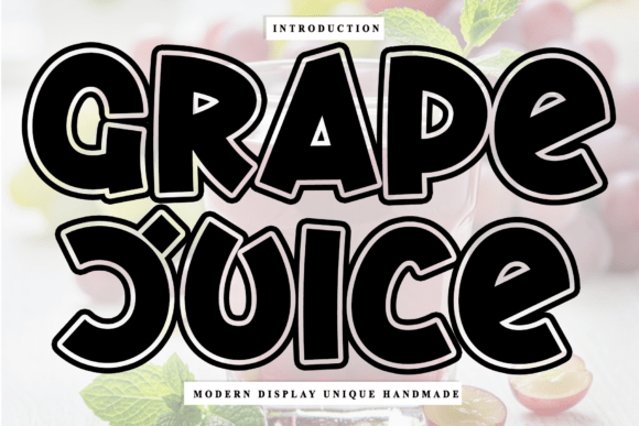 Choosing Grape Juice Font for a Wedding Guide Cover