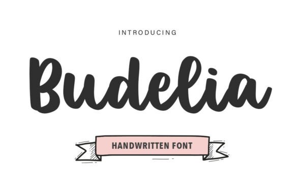 Discover Budelia: A Charming Script Font for Graceful Branding
