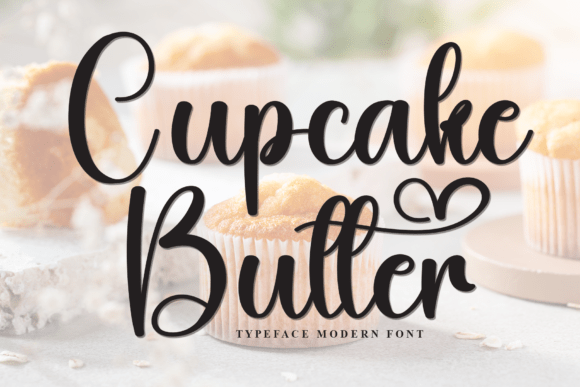 Elevate Your Brand with Cupcake Butter Font