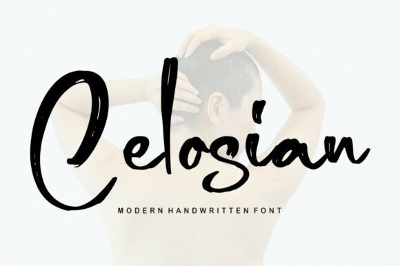 Enhance Your Web Design with Celosian, a Stylish Script Font