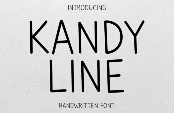 Enhance Your Web Design with Kandy Line Font
