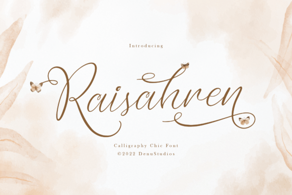 Exploring Raisahren: A Web Designer's Look at a Delicate Script Font