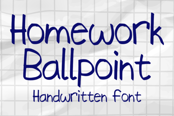 Homework Ballpoint: A Typeface for Editorial Warmth