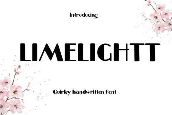 Limelightt: A Quirky Font for Standout Branding