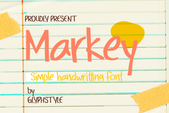 Markey: A Playful Handwritten Font for Web Design