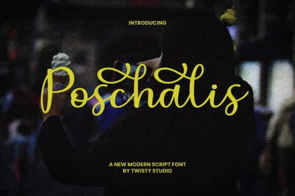 Poschalis: A Graceful Script Font for Handmade Creations