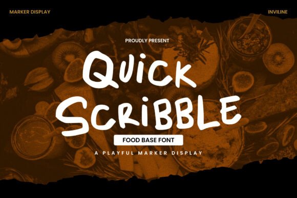 Quick Scribble: A Creative Typeface for Makers & Brands