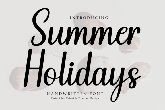 Signature Holidays: A Handwritten Font for Web Design