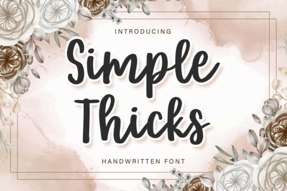 Simple Thicks Typeface: A Web Designer's Font Review
