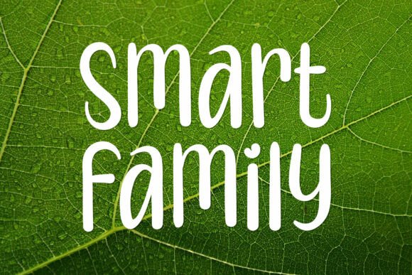 Smart Family: The Perfect Font for Craft and Product Design