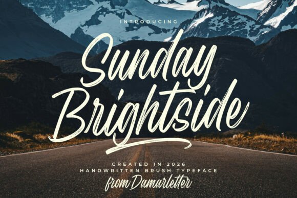 The Sunday Brightside Typeface for Makers and Sellers