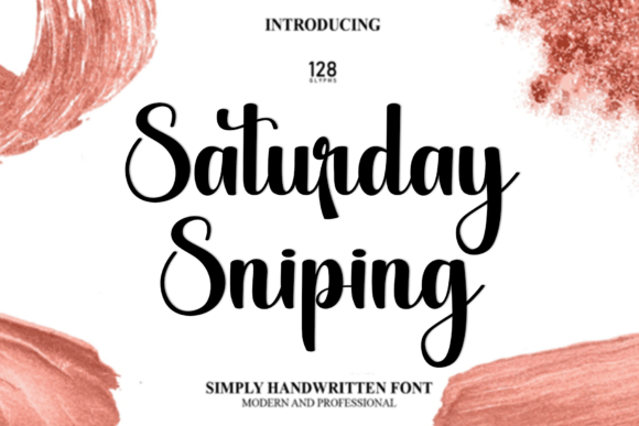 Transform Your Brand with Saturday Sniping Font