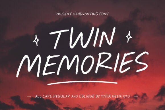 Twin Memories Font: A Handwritten Typeface for Building Brand Connection